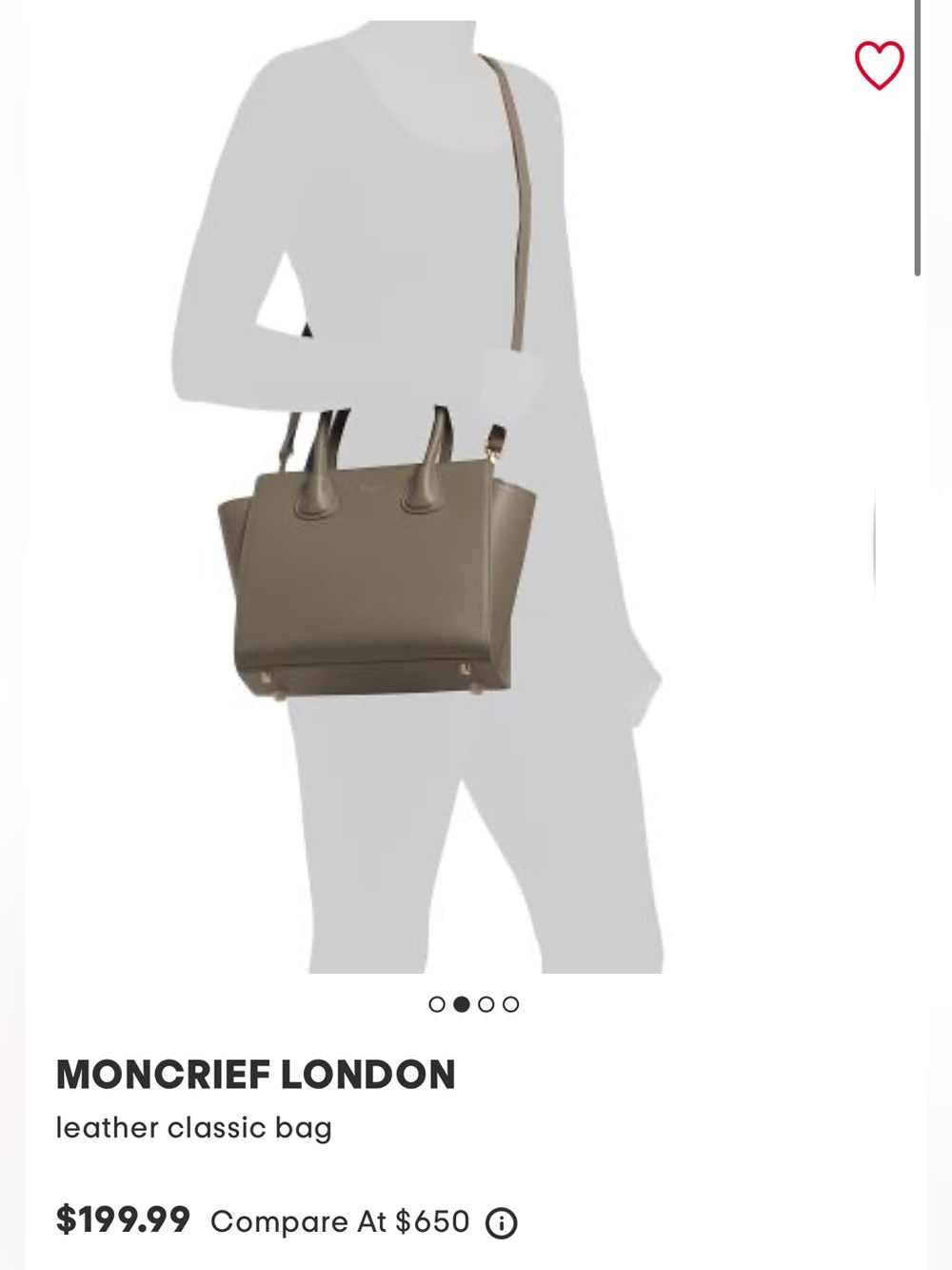 Zara city bag, olive green - Picture 13 of 13